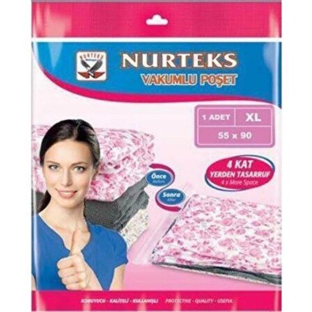 Nurteks Vakumlu Hurç XL-55x90  8587