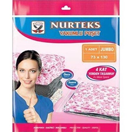 Nurteks   Vakumlu Hurç Jumbo-73x130  8589