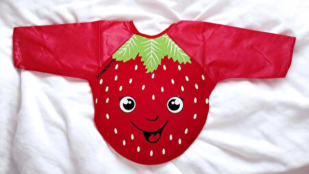 0-12 AY KOLLU ŞİRİN RENKLİ DESENLİ MAMA  ÖNLÜĞÜ