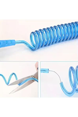 Life Mavi Çocuk Bebek Kaybolma Önleyici Yürüyüş Emniyet Kemeri Anne Bileklik Kelepçesi Güvenlik Bilekliği