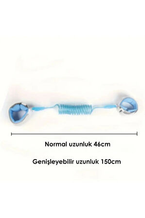 Life Çocuk Bebek Kaybolma Önleyici Yürüyüş Emniyet Kemeri Anne Bileklik Kelepçesi Güvenlik Bilekliği