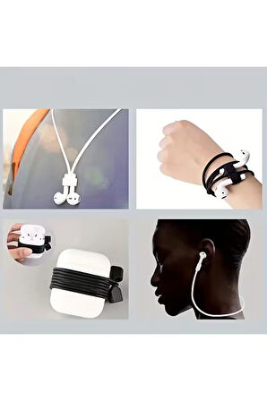 Techno Siyah Renk Kablosuz Kulaklık Askısı