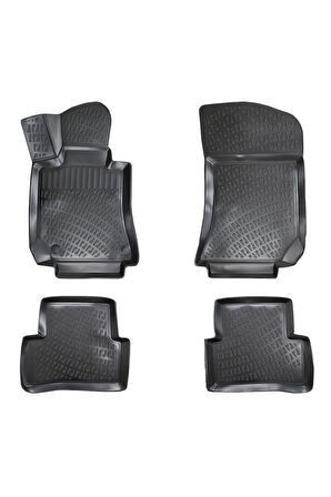 Mercedes CLS C218 2014 Araca Özel Tasarım 3D Havuzlu Paspas