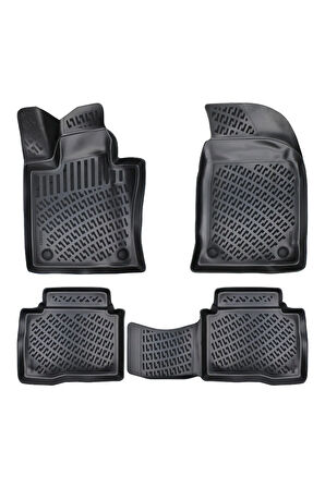 Ssangyong Korando 2021 Araca Özel Tasarım 3D Havuzlu Paspas