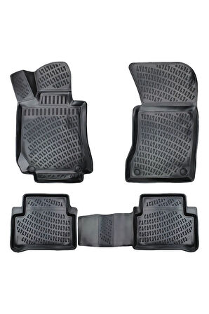 Mercedes E Serisi W211 2WD 2008 Araca Özel Tasarım 3D Havuzlu Paspas