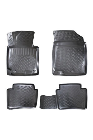 Hyundai Elantra 2010 Araca Özel Tasarım 3D Havuzlu Paspas