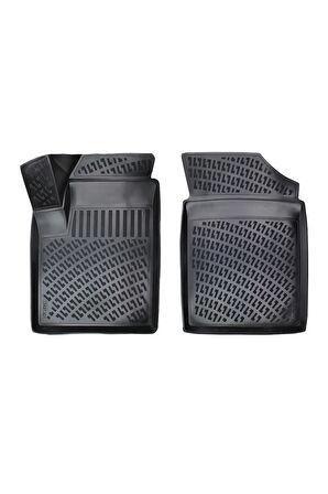 Peugeot Partner 1 PANELVAN (2 Parça) 2001 Araca Özel Tasarım 3D Havuzlu Paspas