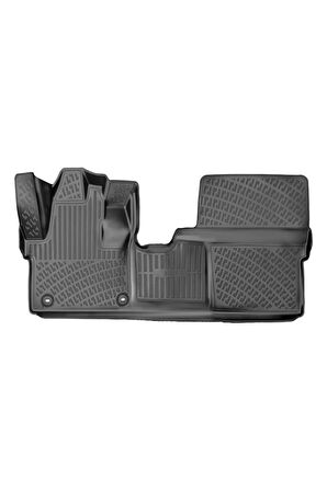 Fiat Ulysee 2022 Araca Özel Tasarım 3D Havuzlu Paspas