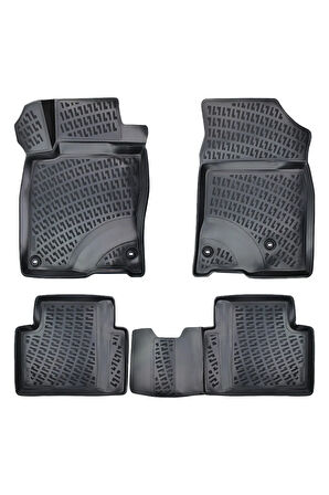 Honda Civic RS HB 2020 Araca Özel Tasarım 3D Havuzlu Paspas