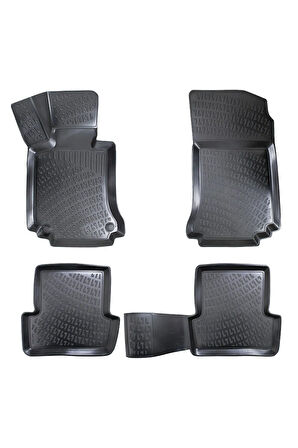 Mercedes C Serisi W204 2011 Araca Özel Tasarım 3D Havuzlu Paspas