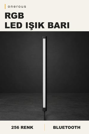 Onerous RGB LED LED Işık, Bluetooth, 256 Renk
