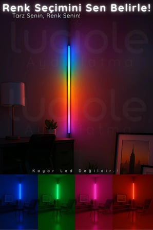 Onerous RGB LED LED Işık, Bluetooth, 256 Renk