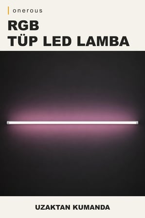 Onerous RGB LED LED Işık, Uzaktan Kumandalı