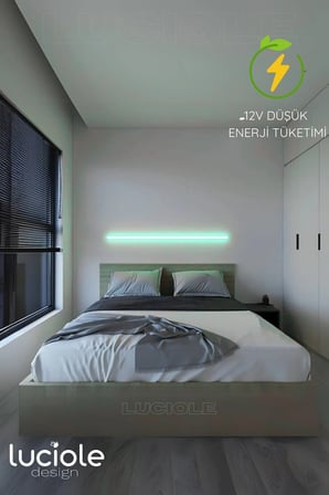 Onerous Kırmızı LED LED Işık, Uzaktan Kumandalı