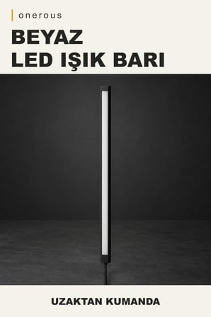 Onerous Beyaz LED LED Işık, Uzaktan Kumandalı