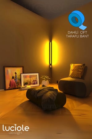 Onerous LED LED Işık, Uzaktan Kumandalı, Yapışkanlı