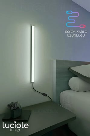 Onerous 50 cm RGB LED Duvar Apliği, Uzaktan Kumandalı, Parlaklık Ayarlı