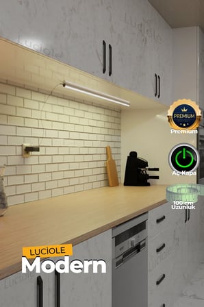 Onerous 1 m Günışığı LED Bar, Anahtarlı, Yapışkanlı