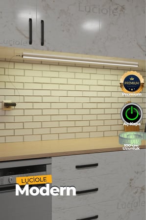 Onerous 1 m Günışığı LED Bar, Anahtarlı, Yapışkanlı