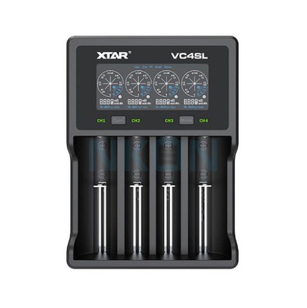 Xtar VC4SL Dörtlü Li-ion / NI-CD / NI-MH Pil Şarj Cihazı