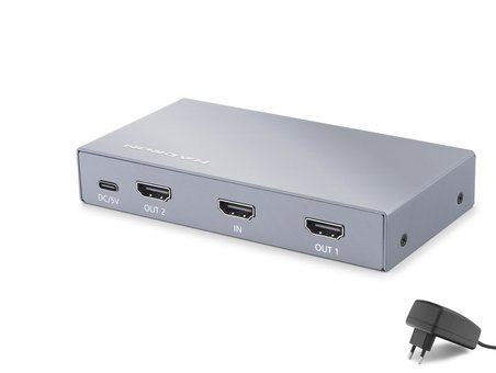Hdmi Splitter 8K 1 In 2 Out Gri HDX1431