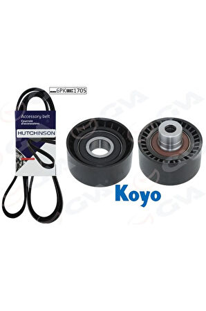 Alternatör Gergi Kiti Kütüksüz P206-xsara 1.4hdi-p407-berlıngo-c5- 1.6 Hdi Klimalı K026pk1708 Gva 59