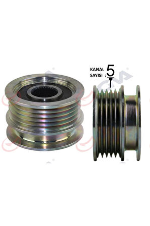 ALTERNATÖR KASNAĞI RULMANLI POLO 1.7 SDI-1.9D-SDI 94-01 -SEAT AROSA 1.7 SDI 97-0