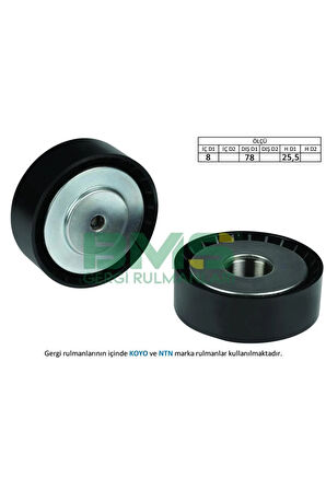 ALTERNATÖR GERGİ RULMANI TRANSPORTER T4 2.4D AJA 90-03