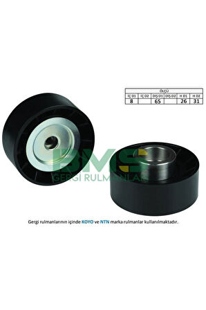 Alternatör Gergi Rulmanı Boxer-jumper-ducato-mondeo Iıı-transıt- 2.0-2.2-2.3 Hdı