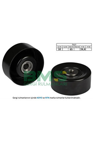 Alternatör Gergi Rulmanı Partner-berlıngo 1.1-1.4-p306 1.1.1.4-1.6-xsara 1.6i-sa