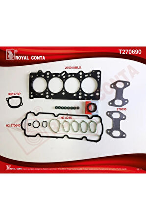 Üst Takım Conta Palıo 1.2 8v Ym 60-65hp 188a4.000