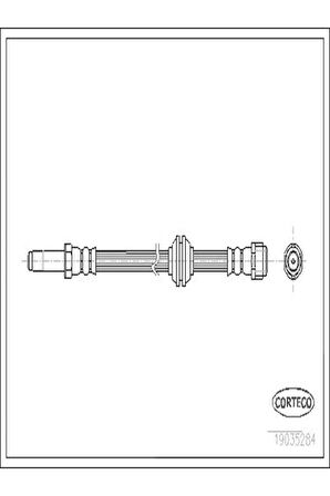 Fren Hortumu On Mercedes Vıano W639 03- Vıto W639 03- 19035284 Oem