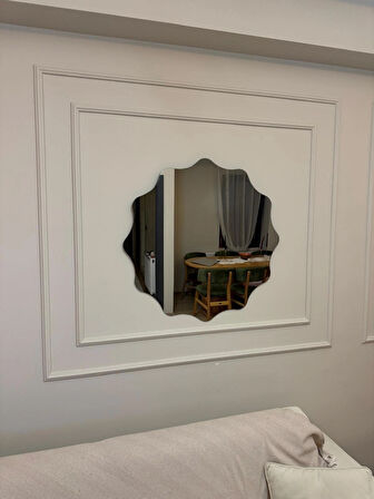 Dekoratif ayna, Duvar aynası, Şekilli ayna, Modern ayna