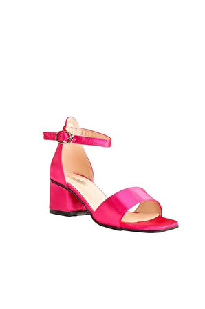 Bilekten Bağlamalı Topuklu Genç Kız Çocuk Abiye Ayakkabı