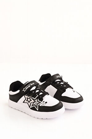 Kız Çocuk Yıldız Detaylı Sneaker Ayakkabı 