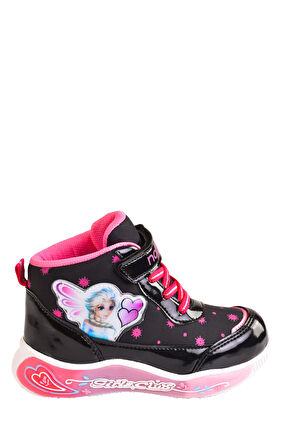 Kız Çocuk Işıklı Prensesli Spor Ayakkabı / Hafif Spor Bot&Bootie