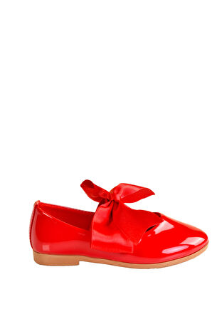 Kız Çocuk Fiyonklu Babet Ayakkabı