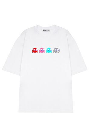 Unisex Oversize T-shirt Tetris Smoky