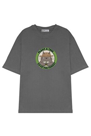 Unisex Oversize T-shirt My Neighbor Totoro 2