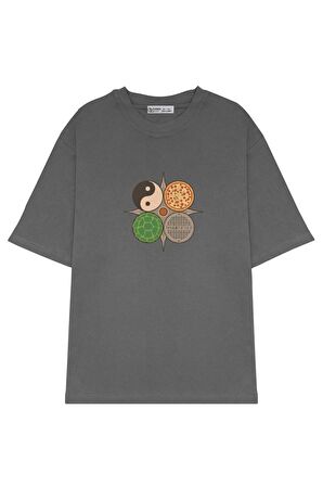 Unisex Oversize T-shirt Ninja Turtles