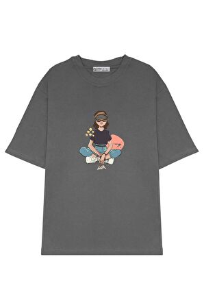 Unisex Oversize T-shirt STRANGER THINGS1