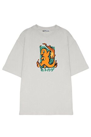 Unisex Oversize T-shirt Pokemon Charmander