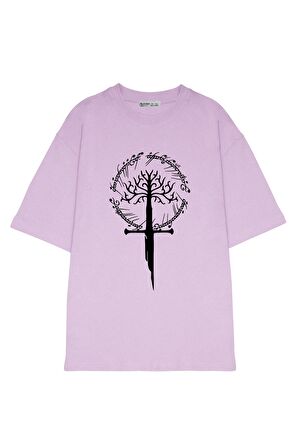 Unisex Oversize T-shirt LORD_OF_THE_RINGS 1