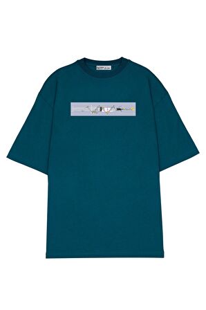 Unisex Oversize T-shirt Enjektör Hemşire