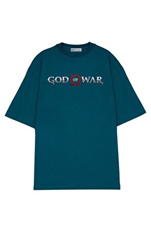 Unisex Oversize T-shirt God-of-War-Logo