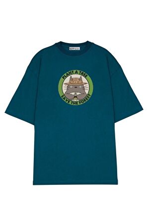 Unisex Oversize T-shirt My Neighbor Totoro 2