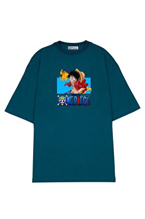 Unisex Oversize T-shirt One Piece Luffy