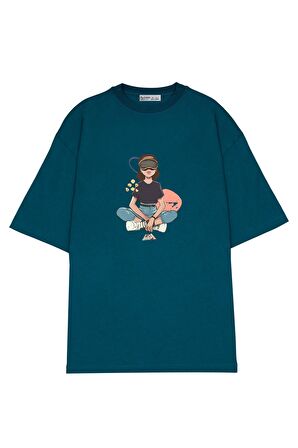 Unisex Oversize T-shirt STRANGER THINGS1
