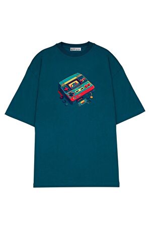Unisex Oversize T-shirt Tetris