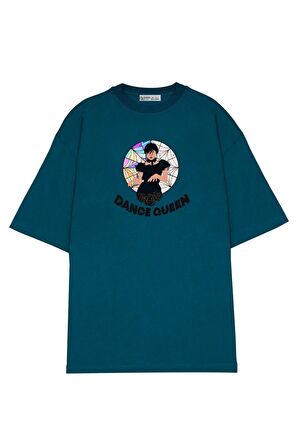 Unisex Oversize T-shirt Wednesday Dance Queen